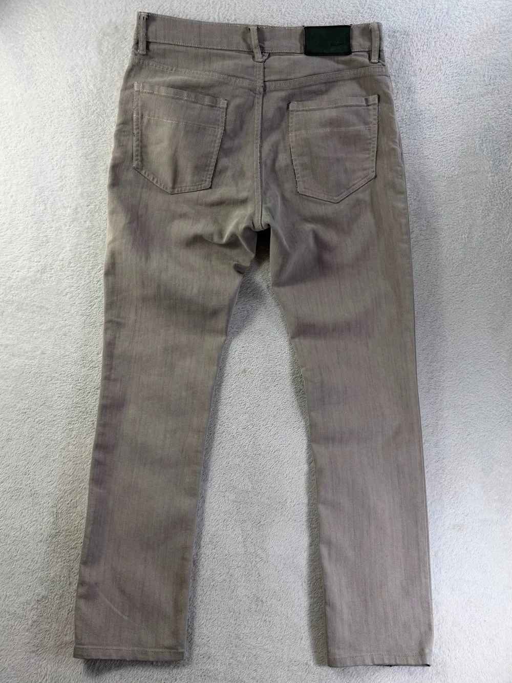 Raleigh Denim Martin Gray Stretch Jeans 31x30 Made in USA